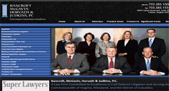 Desktop Screenshot of bmhjlaw.com