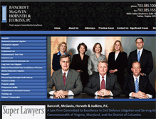 Tablet Screenshot of bmhjlaw.com